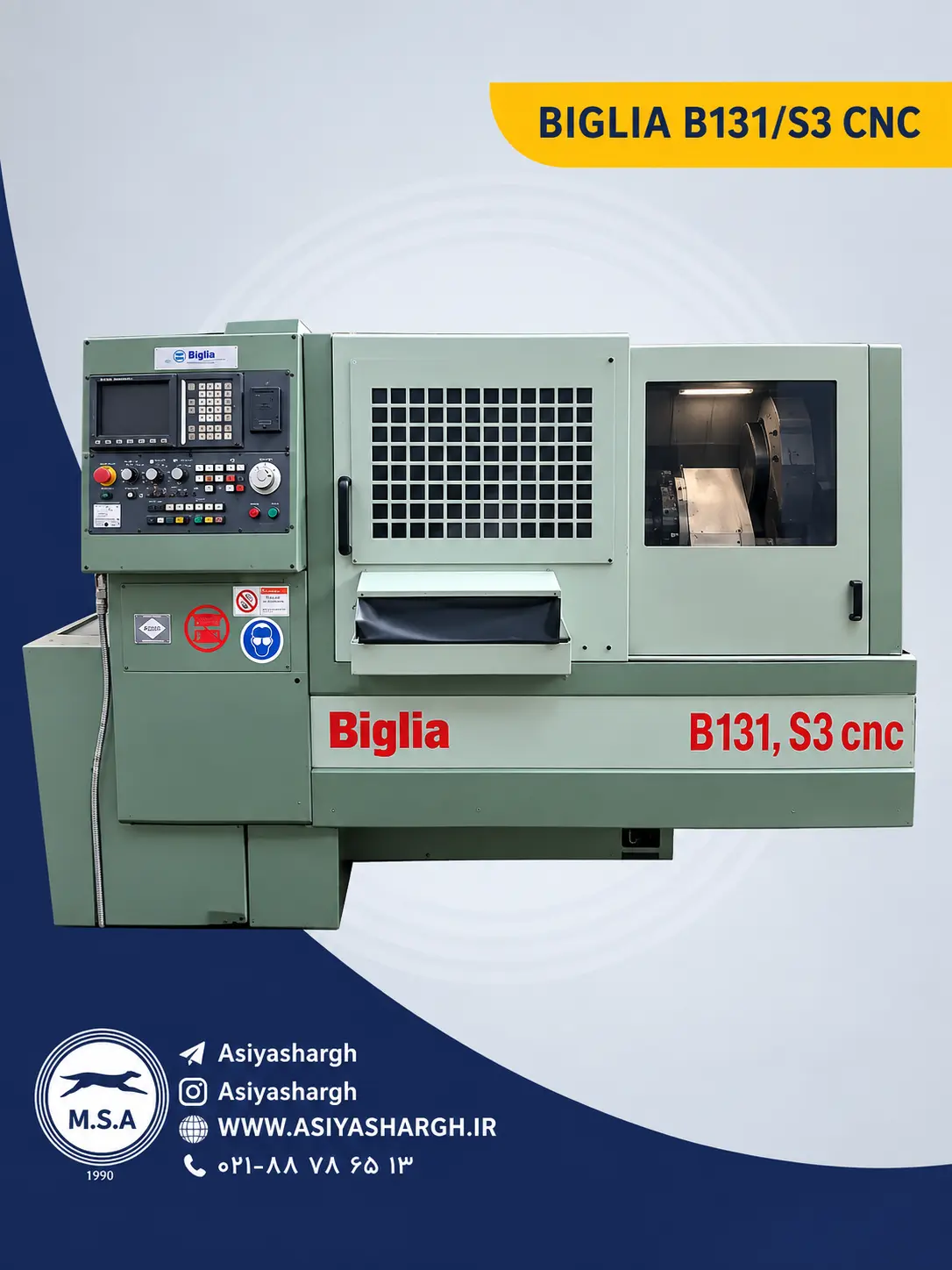 BIGLIA B131/S3 CNC