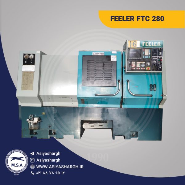 تراش FEELER FTC280 سال ساخت :1995 ⚙کنترل : FANUC o-t ⚙طول ماشینکاری : 680 میلیمتر ⚙قطر ماشینکاری :380 میلیمتر ⚙قطر سه نظام :210 میلیمتر ⚙تارت : 12 ابزار هیدرولیک ⚙سرعت اسپیندل : 4500 دور 👈ماشين آلات موجود شركت آسياي شرق 👉 اطلاعات بیشتر👇 اینستاگرام: @ASIYASHARGH تلگرام: https://telegram.me/Asiyashargh WWW.ASIYASHARGH.IR