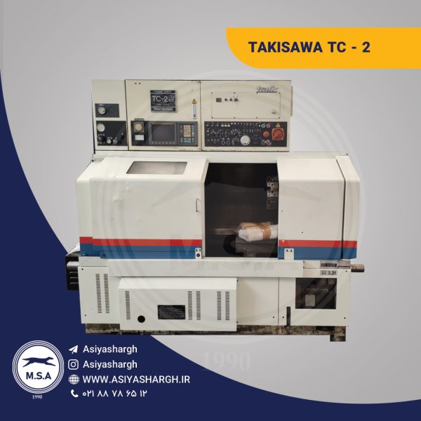 تراش CNC TAKISAWA MODEL: TC_2 مشخصات فنی :👇 📍سال ساخت 1995 ⚙کنترل: FANUC O_T ⚙طول ماشینکاری: 400mm ⚙قطر ماشینکاری: 260mm ⚙سرعت: 3500rpm ⚙تعداد ابزار: 8 ⚙سه نظام: ۲۱۰mm 👈ماشين آلات موجود شركت آسياي شرق 👉 اطلاعات بیشتر👇 اینستاگرام: @ASIYASHARGH تلگرام: https://telegram.me/Asiyashargh