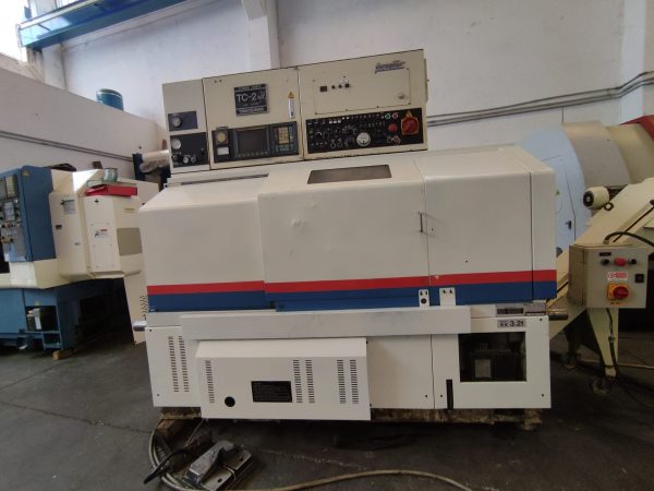 تراش CNC TAKISAWA MODEL: TC_2 مشخصات فنی :👇 📍سال ساخت 1995 ⚙کنترل: FANUC O_T ⚙طول ماشینکاری: 400mm ⚙قطر ماشینکاری: 260mm ⚙سرعت: 3500rpm ⚙تعداد ابزار: 8 ⚙سه نظام: ۲۱۰mm 👈ماشين آلات موجود شركت آسياي شرق 👉 اطلاعات بیشتر👇 اینستاگرام: @ASIYASHARGH تلگرام: https://telegram.me/Asiyashargh