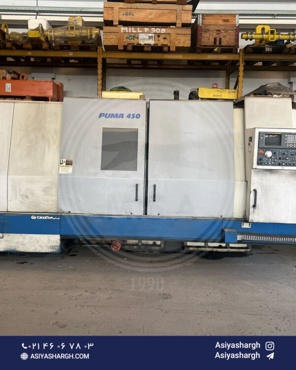 ‎تراش CNC DAEWOO PUMA 450 - Image 6